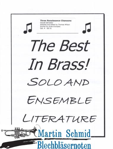 Product image of the product “Three Renaissance Chansons ”