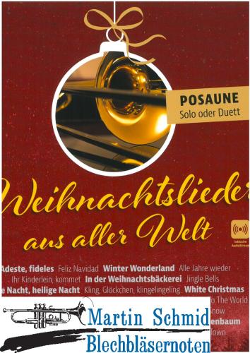 Product image of the product “Weihnachtslieder aus aller Welt (Posaune + Online Audio) ”