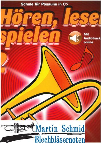 Product image of the product “Hören, lesen & spielen Band 2 (Baßschlüssel) (Buch + Online-Audio) ”
