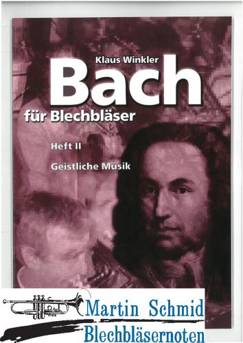 Artikelbild des Artikels “Bach für Blechbläser Heft 2 Geistliche Musik (SpP) “