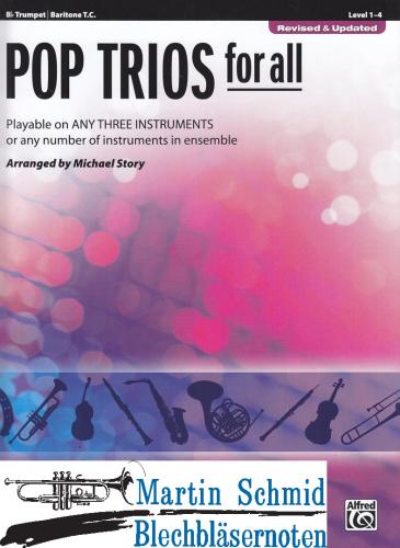 Product image of the product “Pop Trios - Trompeten-/Tenorhornstimmen SpP (mit und ohne Klavier; mit anderen Instrumenten kombinierbar) ”