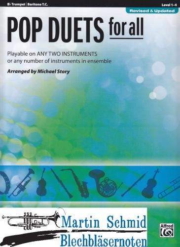 Product image of the product “Pop Duets - Trompeten-/Tenorhornstimme SpP (mit und ohne Klavier; mit anderen Instrumenten kombinierbar) ”