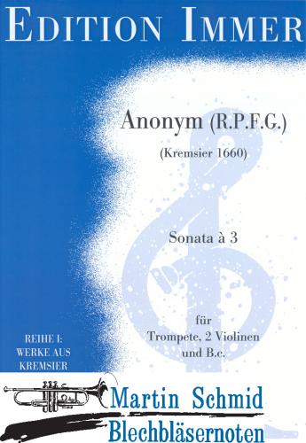 Product image of the product “Sonata à 3 (Trp.2Vl.Bc.) ”