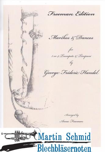 Product image of the product “Marches & Dances (3 oder 4 Trompeten.Pauken) ”