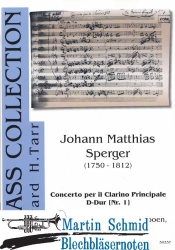 Artikelbild des Artikels “Concerto D-Dur Nr.1 (Trompete.2Hörner.2Oboen.Fagott.Streicher.Bc) (Edward Tarr Collection) “