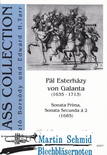Artikelbild des Artikels “Sonata Prima/Sonata Secunda à 2 (2 Trompeten und Bc.) (Edward Tarr Collection) “
