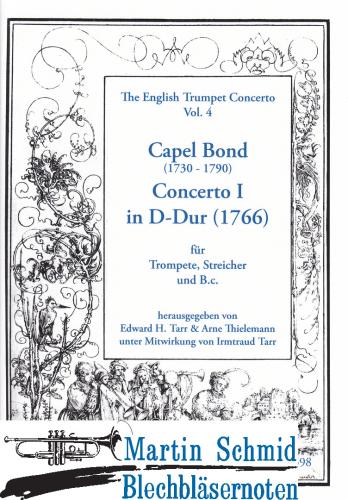 Product image of the product “Concerto I in D-Dur (Trompete.Streicher.Bc) (Edward Tarr Collection) ”