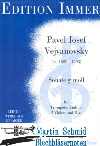 Product image of the product “Sonate g-moll (Trompete.Violine.2Violen.Bc) ”