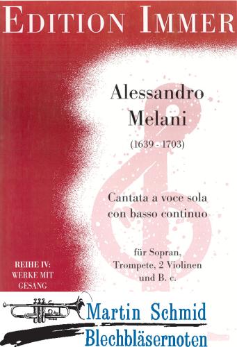 Artikelbild des Artikels “Cantata a Voce sola (Trompete. 2 Vl. Sopran.Orgel) “