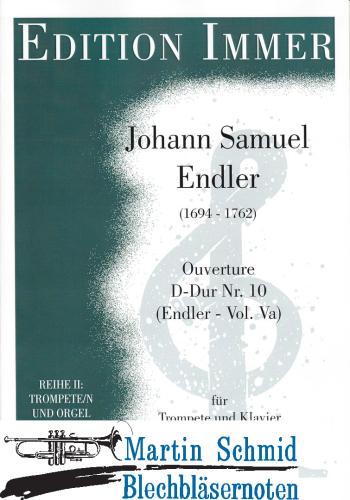Product image of the product “Overture D-Dur Nr.10 (Endler Vol.V a) ”