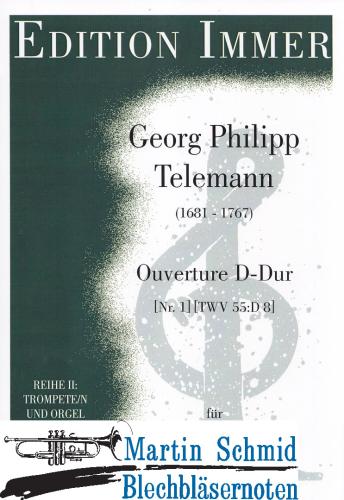 Artikelbild des Artikels “Ouverture D-Dur (Nr.1)(TWV 55:D8)(Trompete.Klavier/Orgel) “