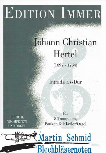 Product image of the product “Intrada Es-Dur (3Trompeten.Pauken.Klavier/Orgel) ”