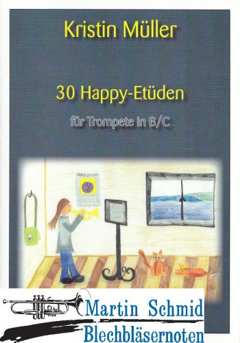 Product image of the product “30 Happy-Etüden für Trompete in B/C ”