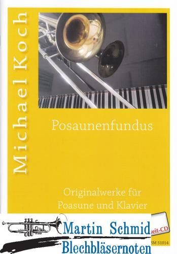 Artikelbild des Artikels “Posaunenfundus Band 1 (Originalwerke für  Posaune + Klavier+ Play-Along CD) “