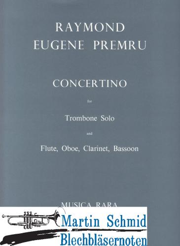 Product image of the product “Concertino (Pos.Fl.Ob.Klar.Fag)  (Musica Rara Antiquarisch) ”