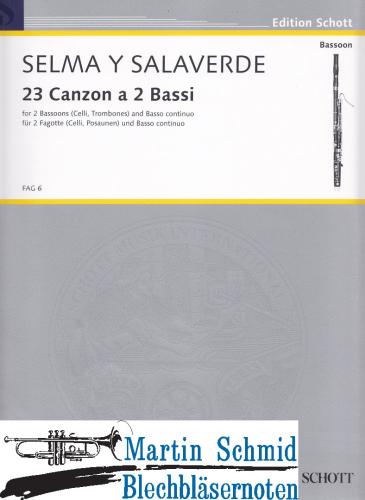 Product image of the product “Canzon XXIII (Pos.Fag.Bc) ”