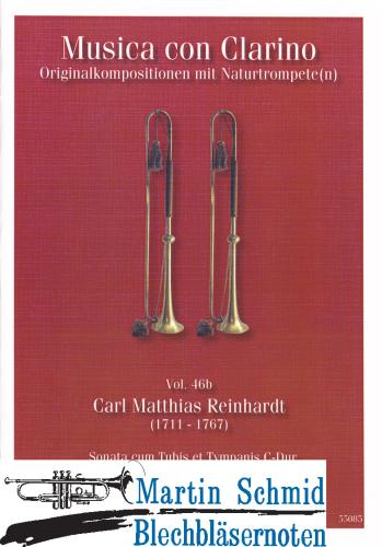 Product image of the product “Sonata cum Tubis et Tympanis C-Dur (2Trompeten.Pauken.Klavier/Orgel) (Collection Arne Thielemann) ”