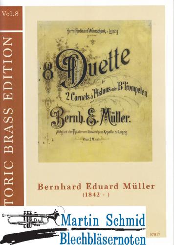 Artikelbild des Artikels “8 Duette (Historic Brass Edition) “