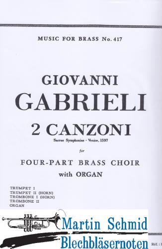Product image of the product “2 Canzoni (Septimi toni 1&2) (211;202;121.Orgel) ”