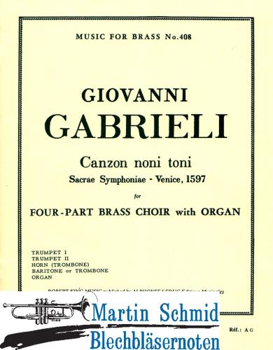 Product image of the product “Canzon noni toni (202;211.Orgel) ”