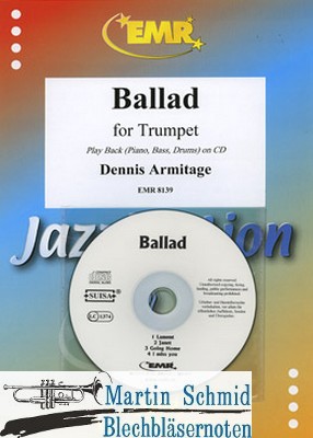 Product image of the product “Ballad (mit Klavierbegleitung und Playback-CD) ”