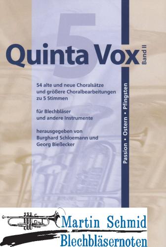 Artikelbild des Artikels “Quinta Vox Band 2 (Passion-Ostern-Pfingsten) “