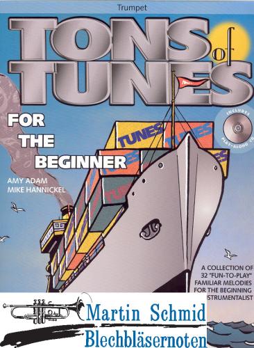 Product image of the product “Tons of Tunes for the Beginner (Solostimme + CD) ”