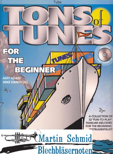 Artikelbild des Artikels “Tons of Tunes for the Beginner (Solostimme + CD) “