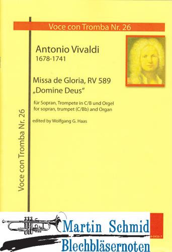 Product image of the product “Domine Deus aus Missa de Gloria RV 589 (Trp.S.Bc) ”
