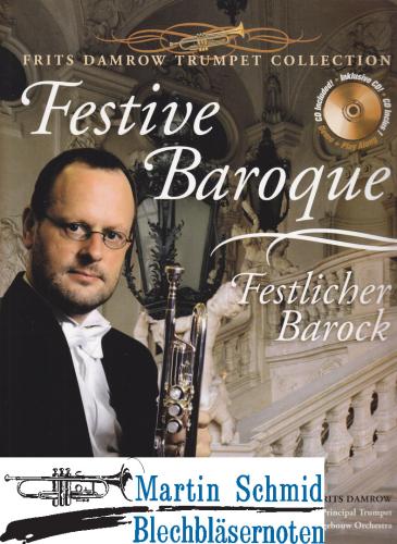 Product image of the product “Festive Baroque (B-Trompete) (Buch + Einzelstimme + Online-Audio) ”