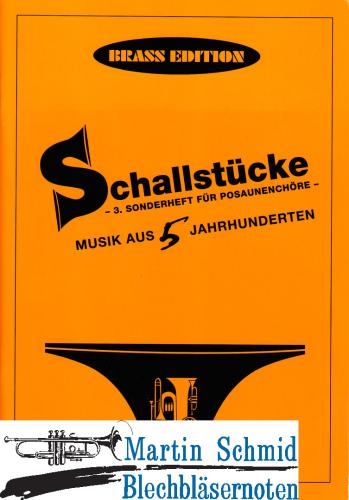 Product image of the product “Schallstücke Heft 3 ”