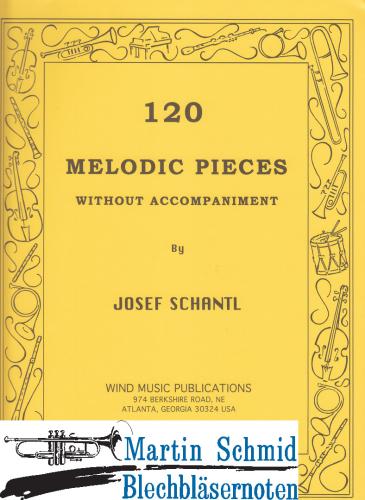 Product image of the product “120 Melodic Pieces without accompaniment ”