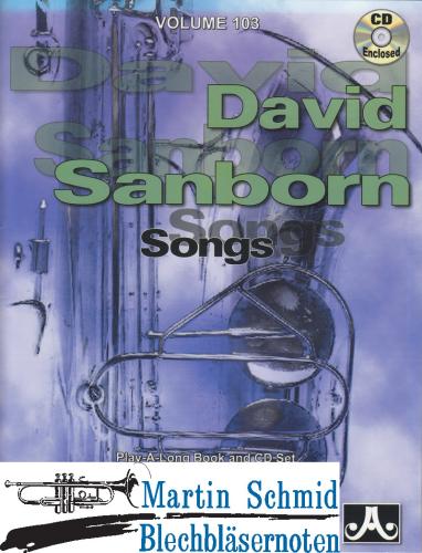 Product image of the product “Volume 103: David Sanborn (Buch/CD) ”