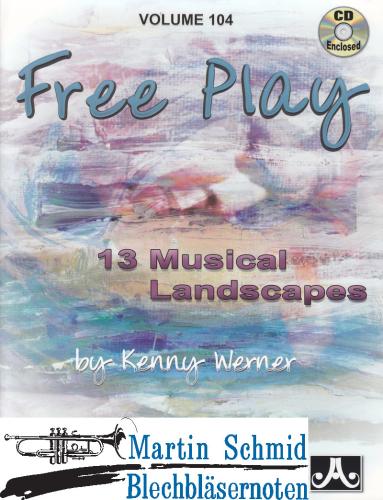 Product image of the product “Volume 104: Free Play - 13 Musical Landscapes by Kenny Werner (Buch/CD) ”