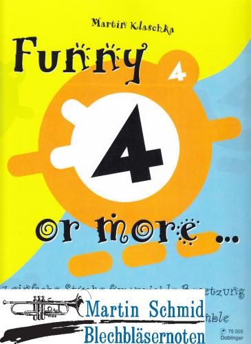 Product image of the product “Funny 4 or more... (Variable Besetzung; Klav.Perc. ad lib) ”