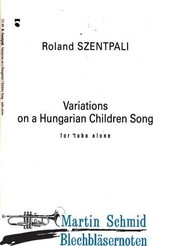 Product image of the product “Variations on a Hungarian Children Song ”