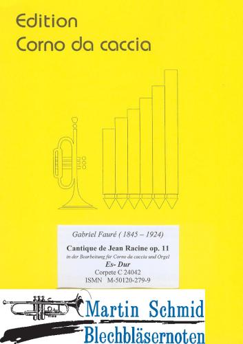 Product image of the product “Cantique de Jean Racine op. 11 - Ausgabe in Es-Dur (Corno da caccia) ”