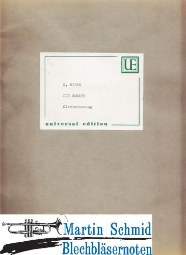 Product image of the product “Due Sonate per Trombe (4Trp/8Trp.Pk.Str.Bc) Partitur ”