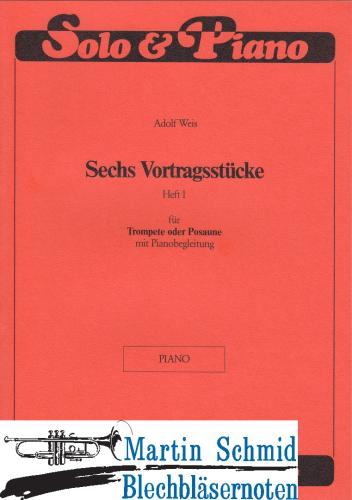 Product image of the product “6 Vortragsstücke Heft 1 ”