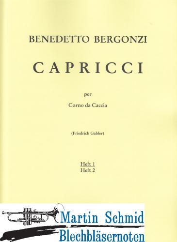Product image of the product “Capricci per il Corno da Caccia Heft 1 ”