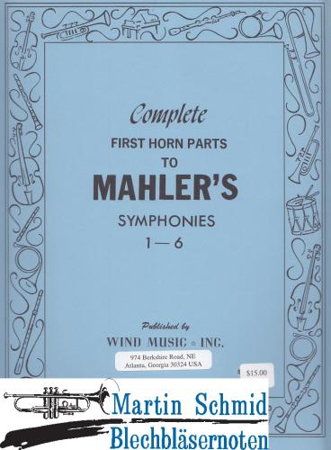 Product image of the product “Sinfonien 1-6 Erste Hornstimmen komplett ”