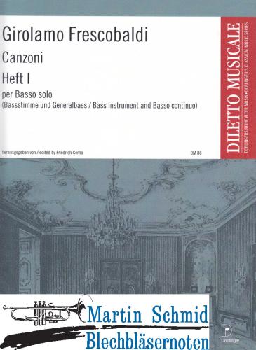 Artikelbild des Artikels “Canzoni per Basso solo Heft 1 “