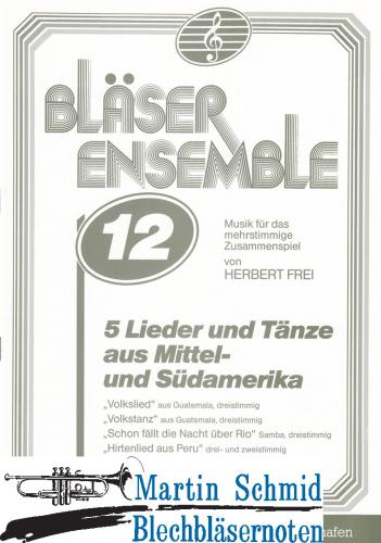 Product image of the product “5 Lieder und Tänze aus Mittel- und Südamerika ”