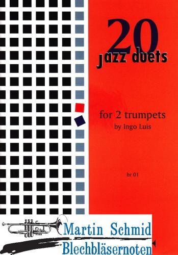 Product image of the product “20 Jazz Duets (Gitarre/Klavier + Bass ad lib) ”