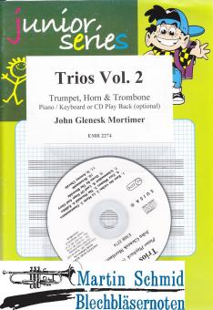 Trios Vol. 2 (1(B+C)1(F+Es)1)(optional Piano/Keyboard/Play-Back CD) 