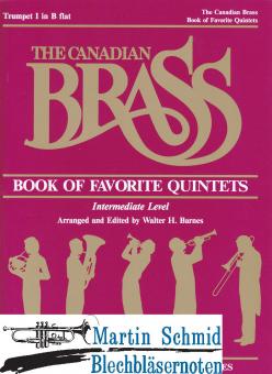 Canadian Brass Favorite Quintets (Trompete 1) 