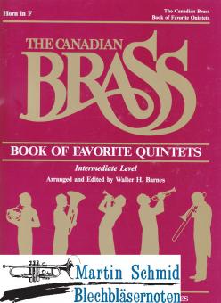 Canadian Brass Favorite Quintets (Horn) 