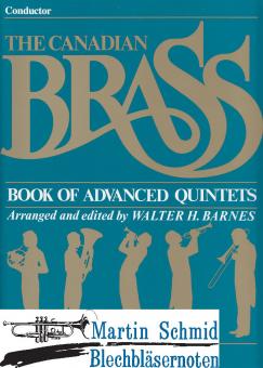 Canadian Brass Advanced Quintets (Partitur) 
