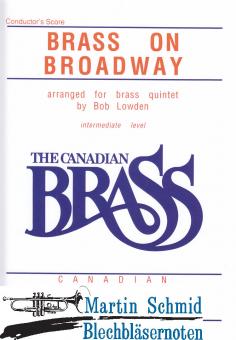 Canadian Brass on Broadway Partitur 