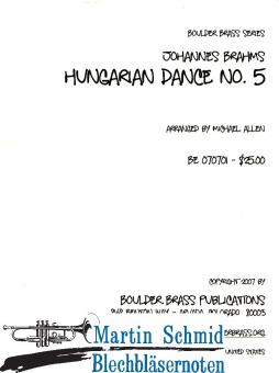 Hungarian Dance No. 5 (423.11) 